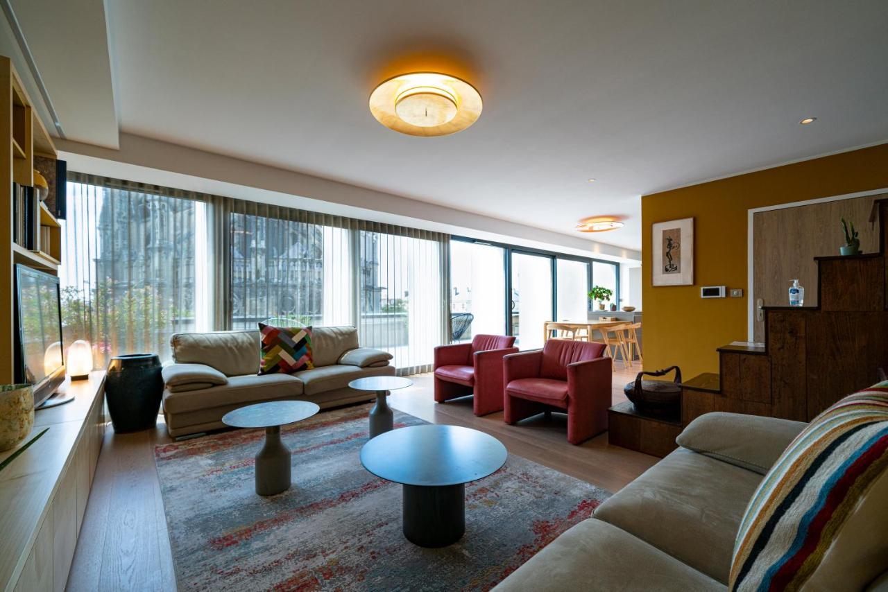 Les Suites 7 Anges - Parking, Vue Cathedrale & Centre Historique 兰斯 外观 照片