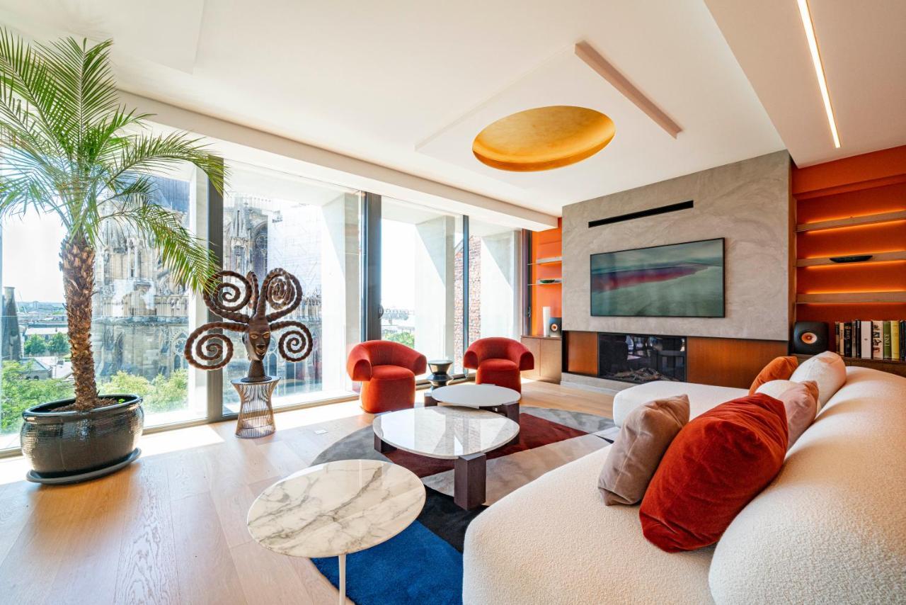 Les Suites 7 Anges - Parking, Vue Cathedrale & Centre Historique 兰斯 外观 照片
