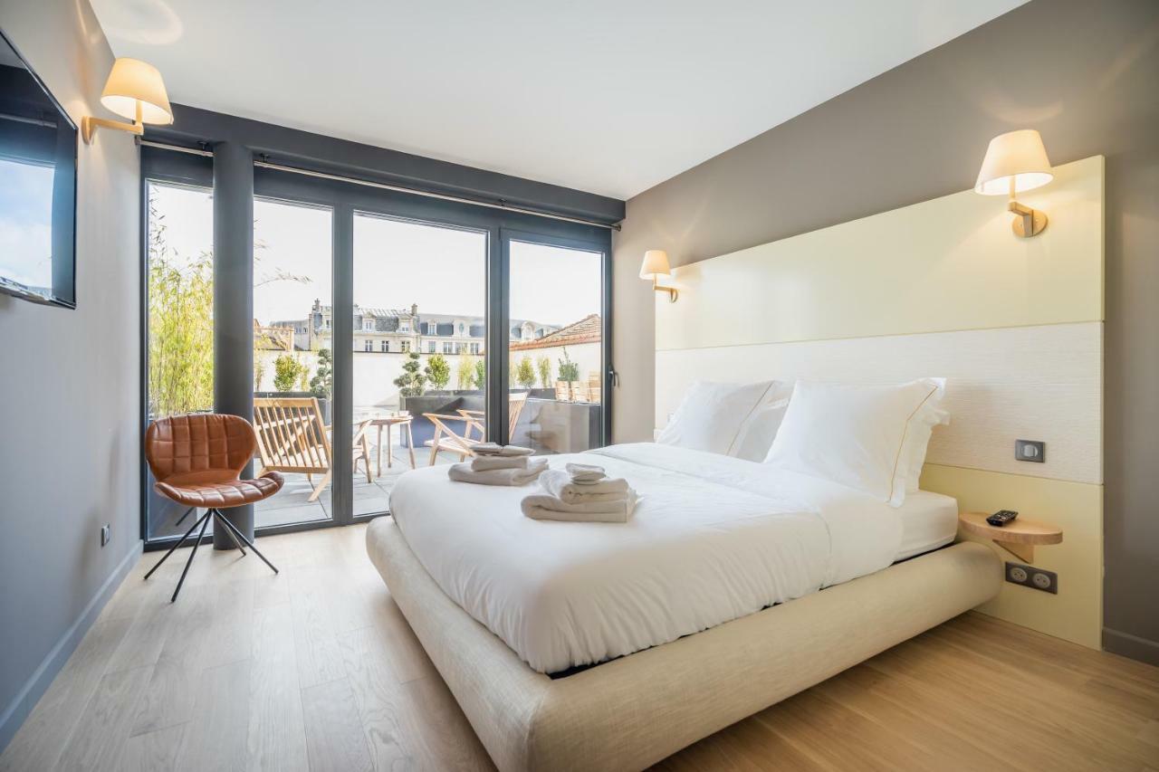 Les Suites 7 Anges - Parking, Vue Cathedrale & Centre Historique 兰斯 外观 照片
